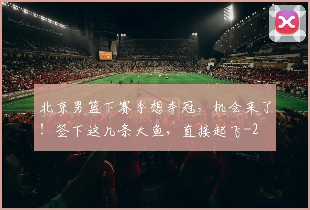 北京男篮下赛季想夺冠,机会来了!签下这几条大鱼,直接起飞